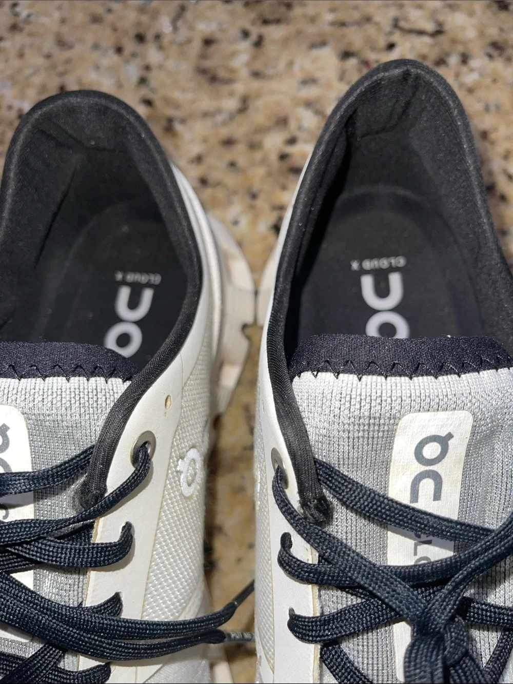 On Running Cloud White/Black Running Shoes